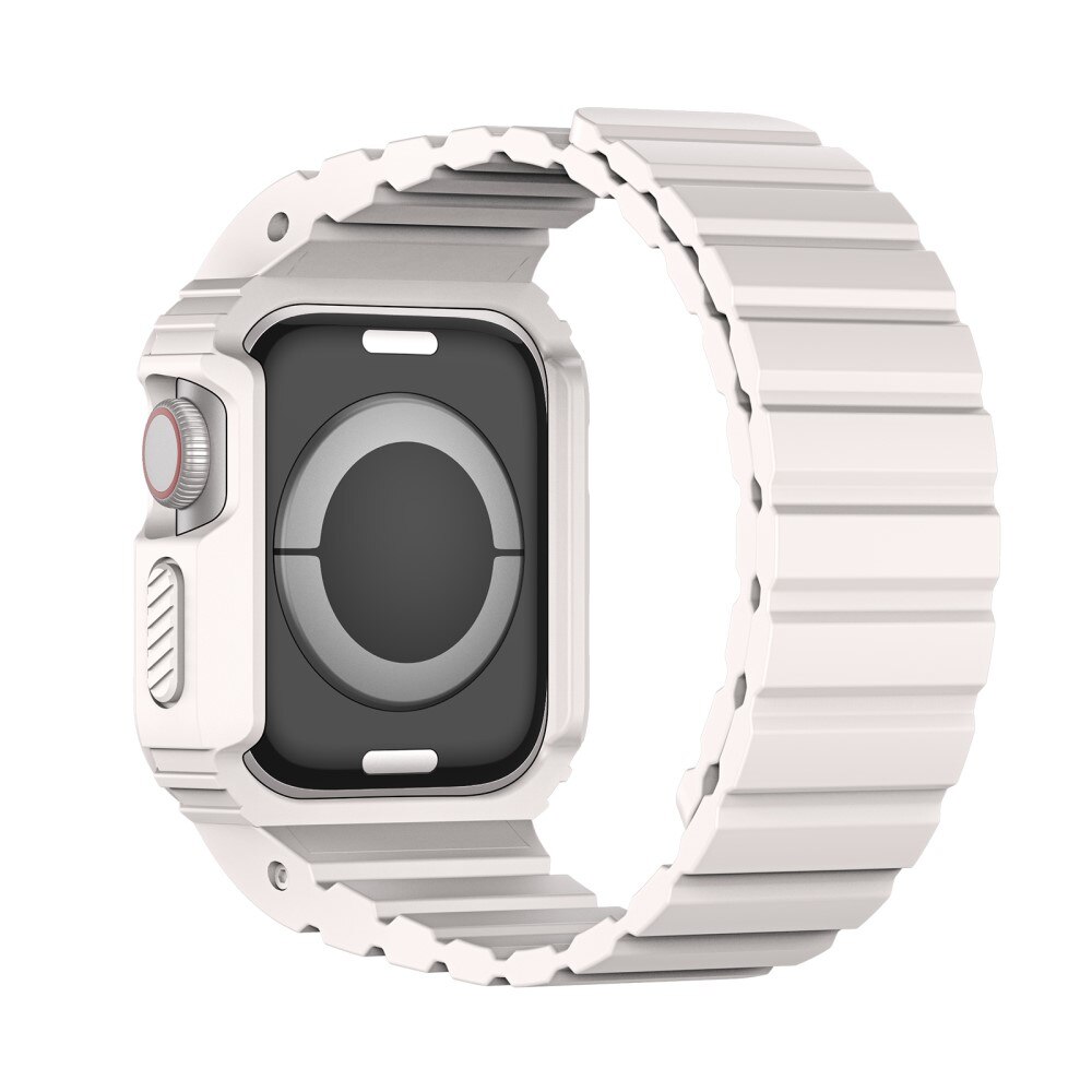 OA Series Skal + Silikonarmband Apple Watch 40mm vit