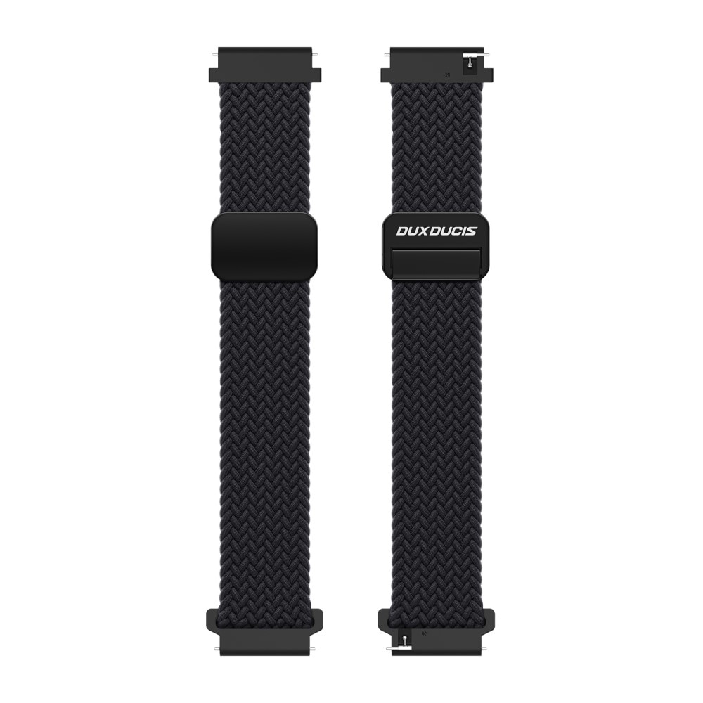 Nylon Woven Armband Xiaomi Watch S3 svart