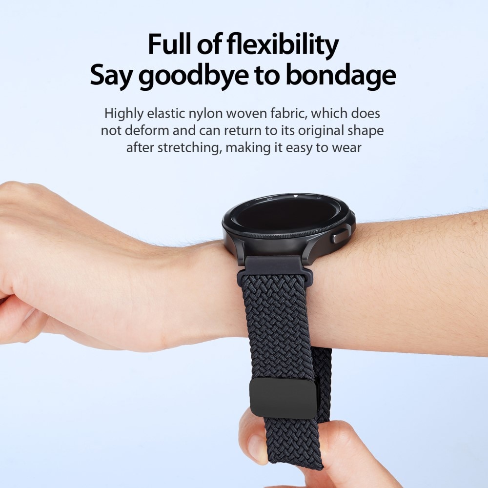 Nylon Woven Armband Amazfit Balance svart