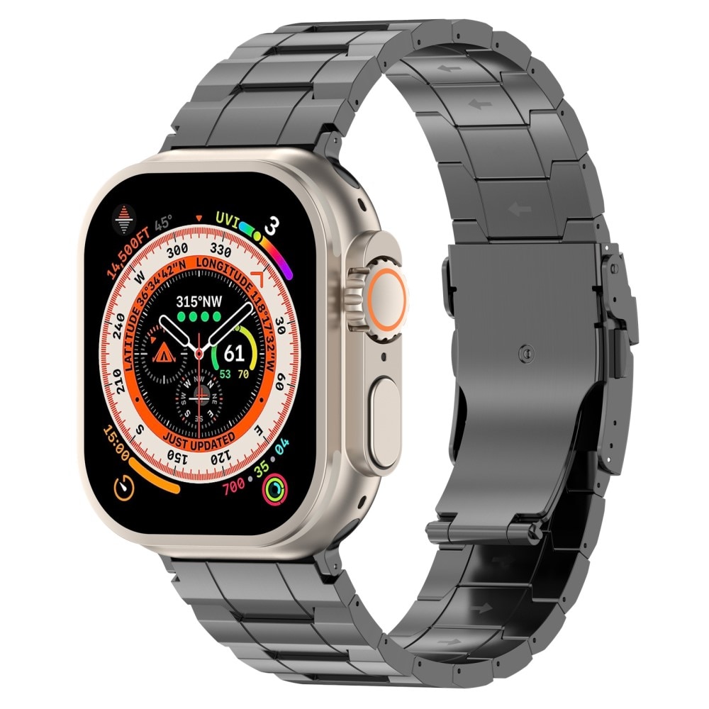 Elevate Titanarmband Apple Watch 40mm grå