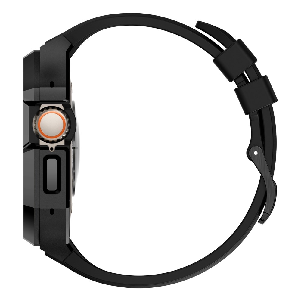 Stainless Steel Skal + Armband Apple Watch Ultra 49mm svart