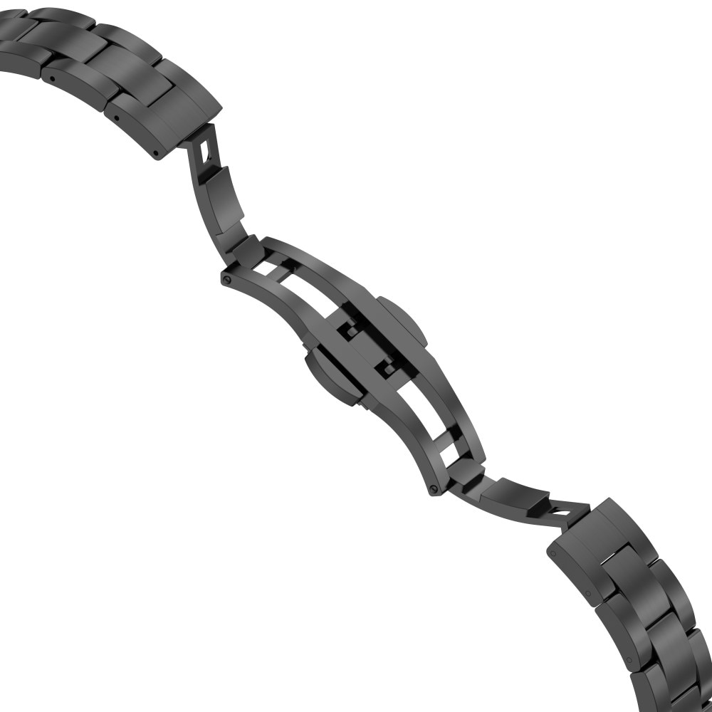 Slim Titanarmband Apple Watch Series 10 42mm svart