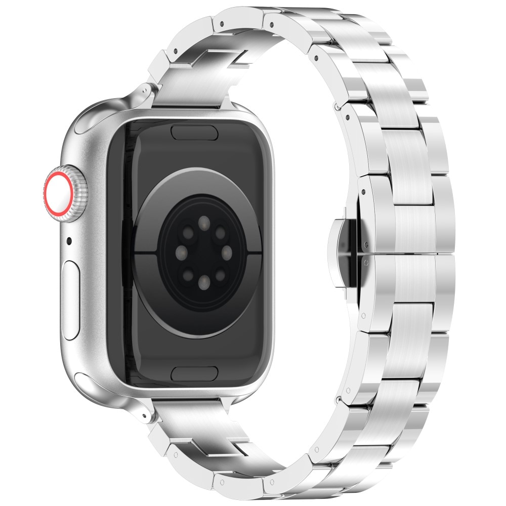 Slim Titanarmband Apple Watch SE 40mm silver