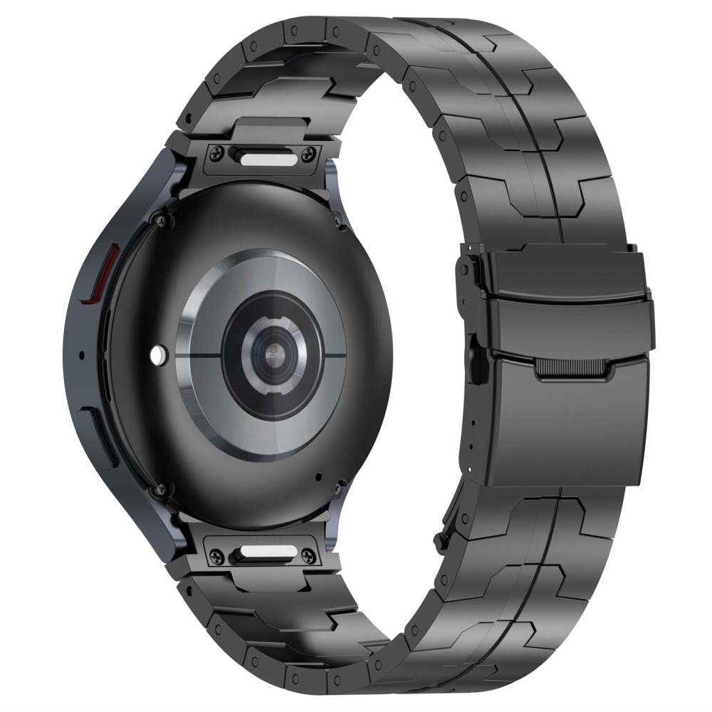 Race Stainless Steel Bracelet Samsung Galaxy Watch 4 44mm svart