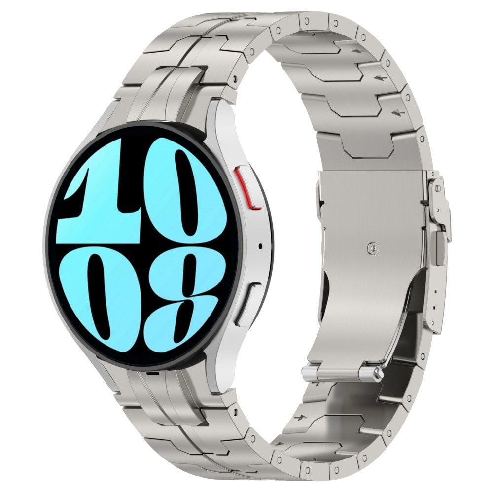 Race Stainless Steel Bracelet Samsung Galaxy Watch 4 Classic 46mm Titanium