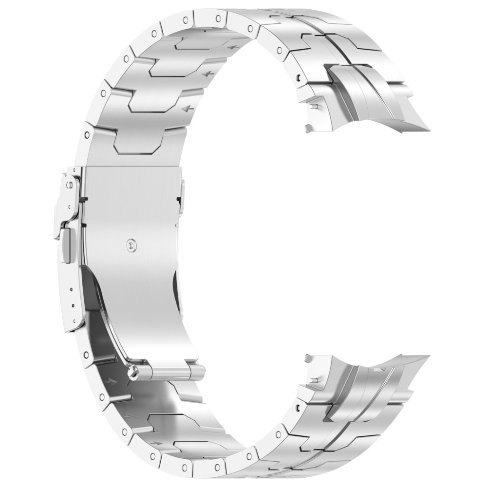 Race Stainless Steel Bracelet Samsung Galaxy Watch 4 Classic 42mm silver