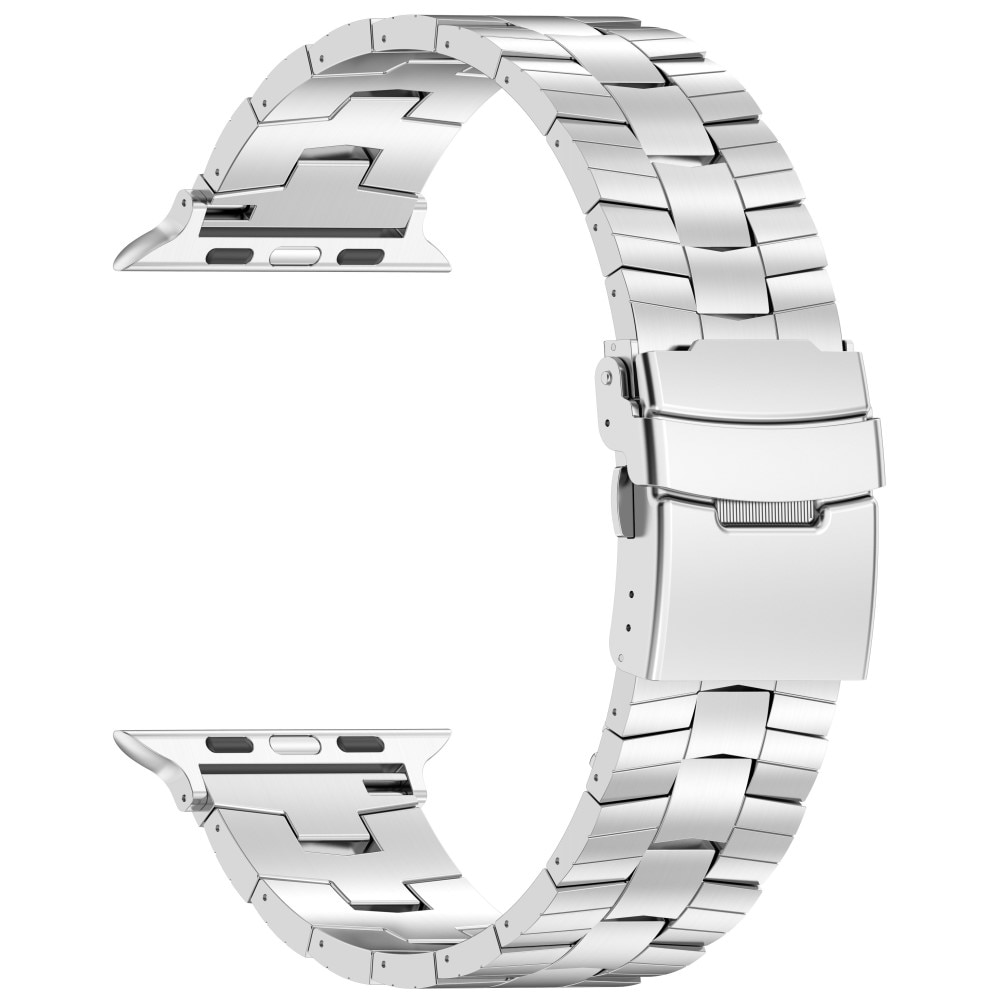 Race Titanarmband Apple Watch 41mm Series 8 silver