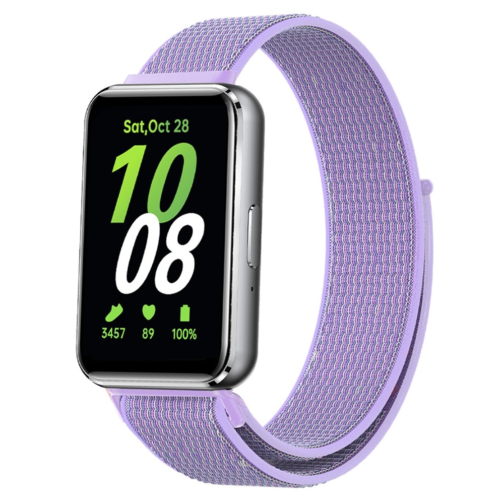 Nylonarmband Samsung Galaxy Fit 3 lila