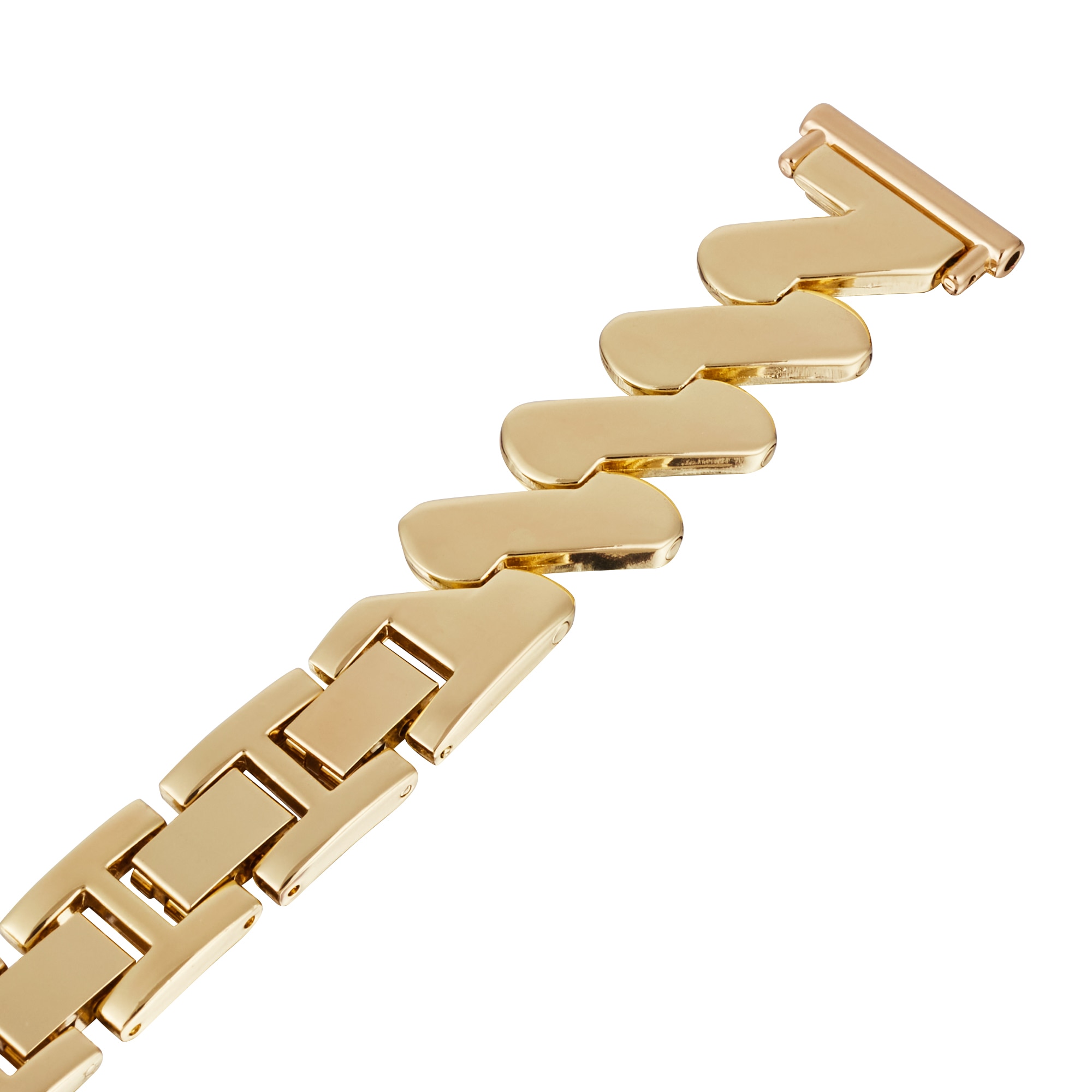 Vågigt Metallarmband Withings ScanWatch 2 38mm guld