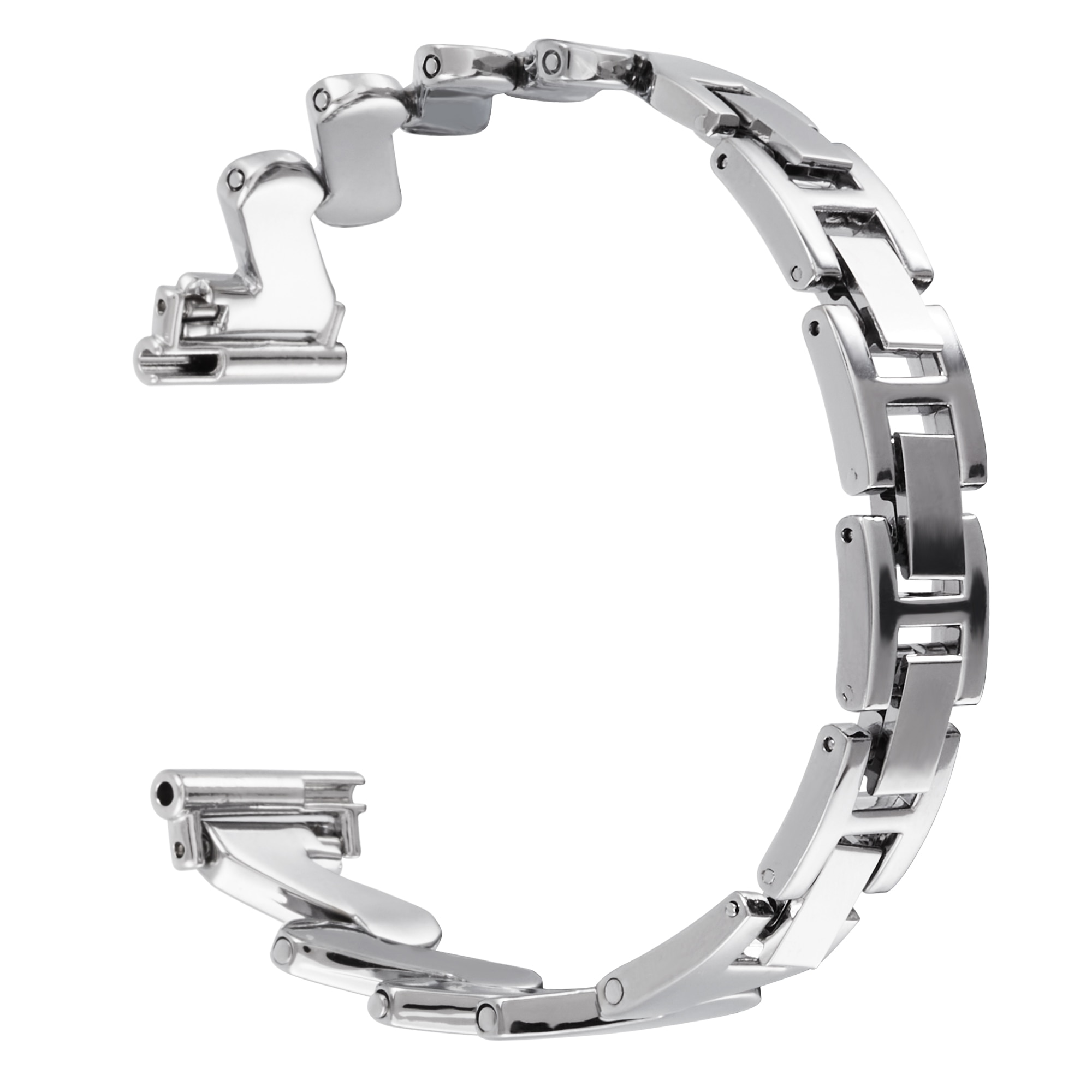 Vågigt Metallarmband Samsung Galaxy Watch 6 40mm silver