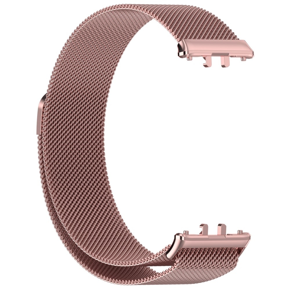 Armband Milanese Samsung Galaxy Fit 3 Rosa guld