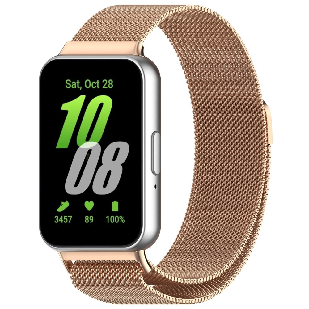 Armband Milanese Samsung Galaxy Fit 3 Roséguld
