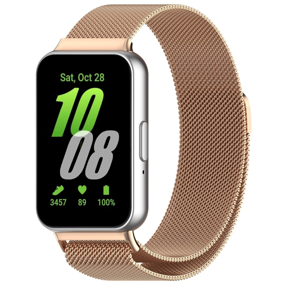 Armband Milanese Samsung Galaxy Fit 3 roséguld