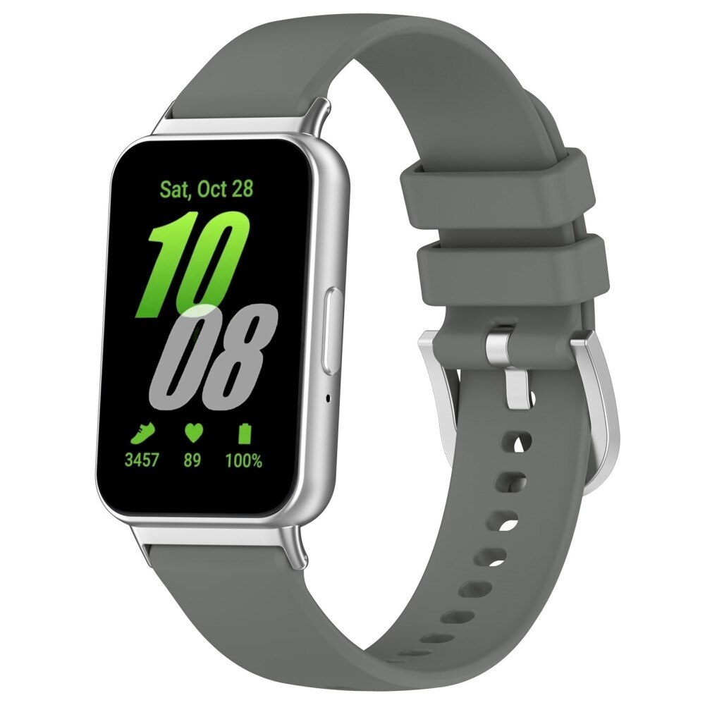 Silikonarmband Samsung Galaxy Fit 3 mörkgrå