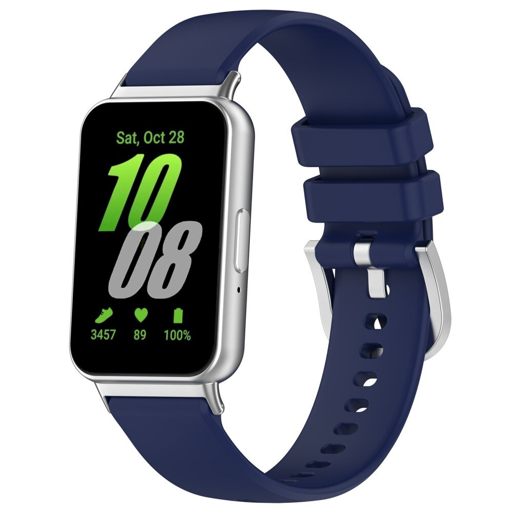 Silikonarmband Samsung Galaxy Fit 3 mörkblå