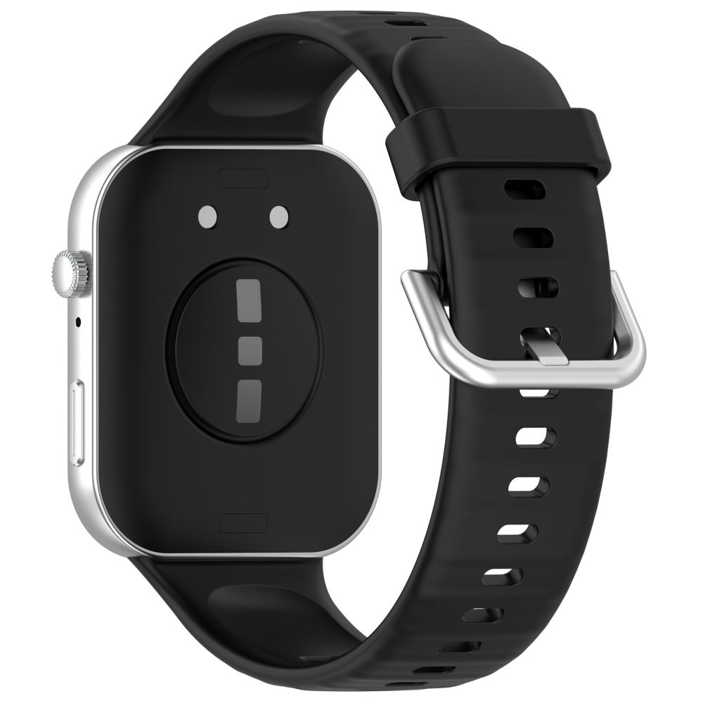 Silikonarmband Huawei Watch Fit 3 svart