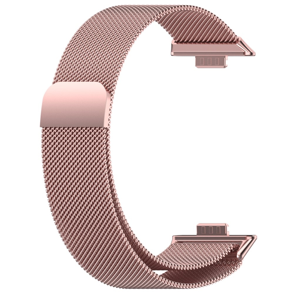 Armband Milanese Huawei Watch Fit 4 Pro Rosa guld