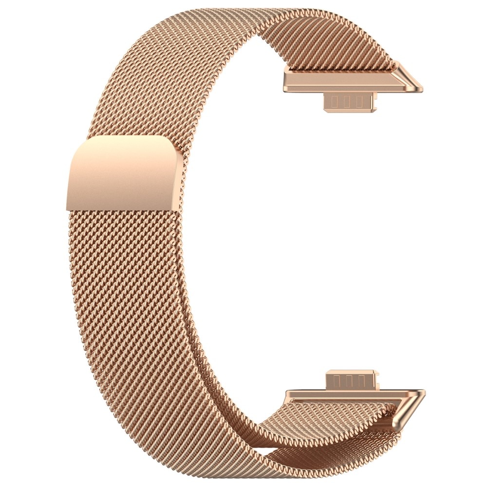 Armband Milanese Huawei Watch Fit 4 Pro Roséguld