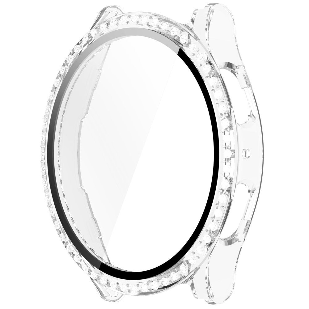 Full Cover Case Rhinestone Samsung Galaxy Watch 7 40mm Genomskinlig