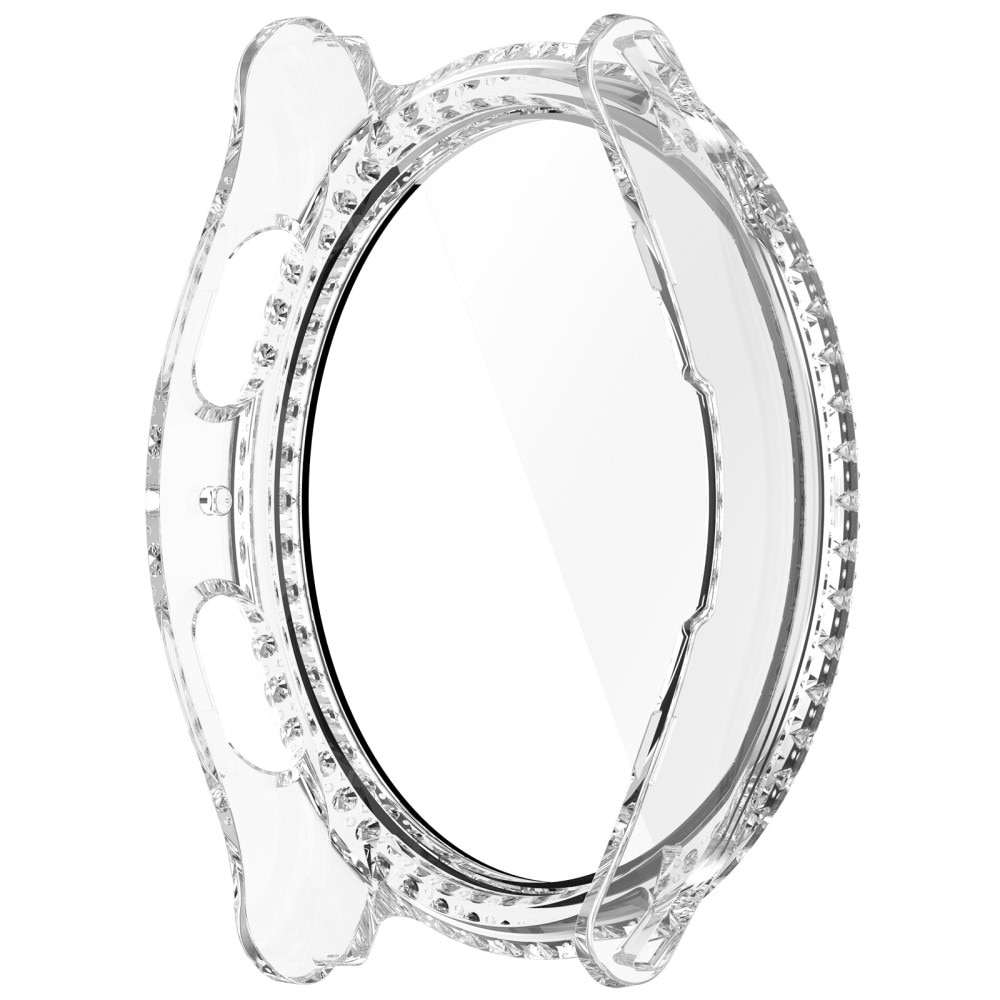 Full Cover Case Rhinestone Samsung Galaxy Watch 7 40mm Genomskinlig