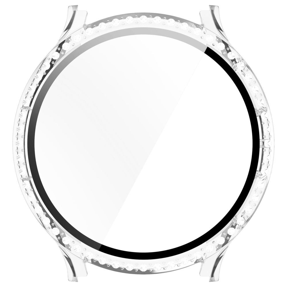 Full Cover Case Rhinestone Samsung Galaxy Watch 7 40mm Genomskinlig