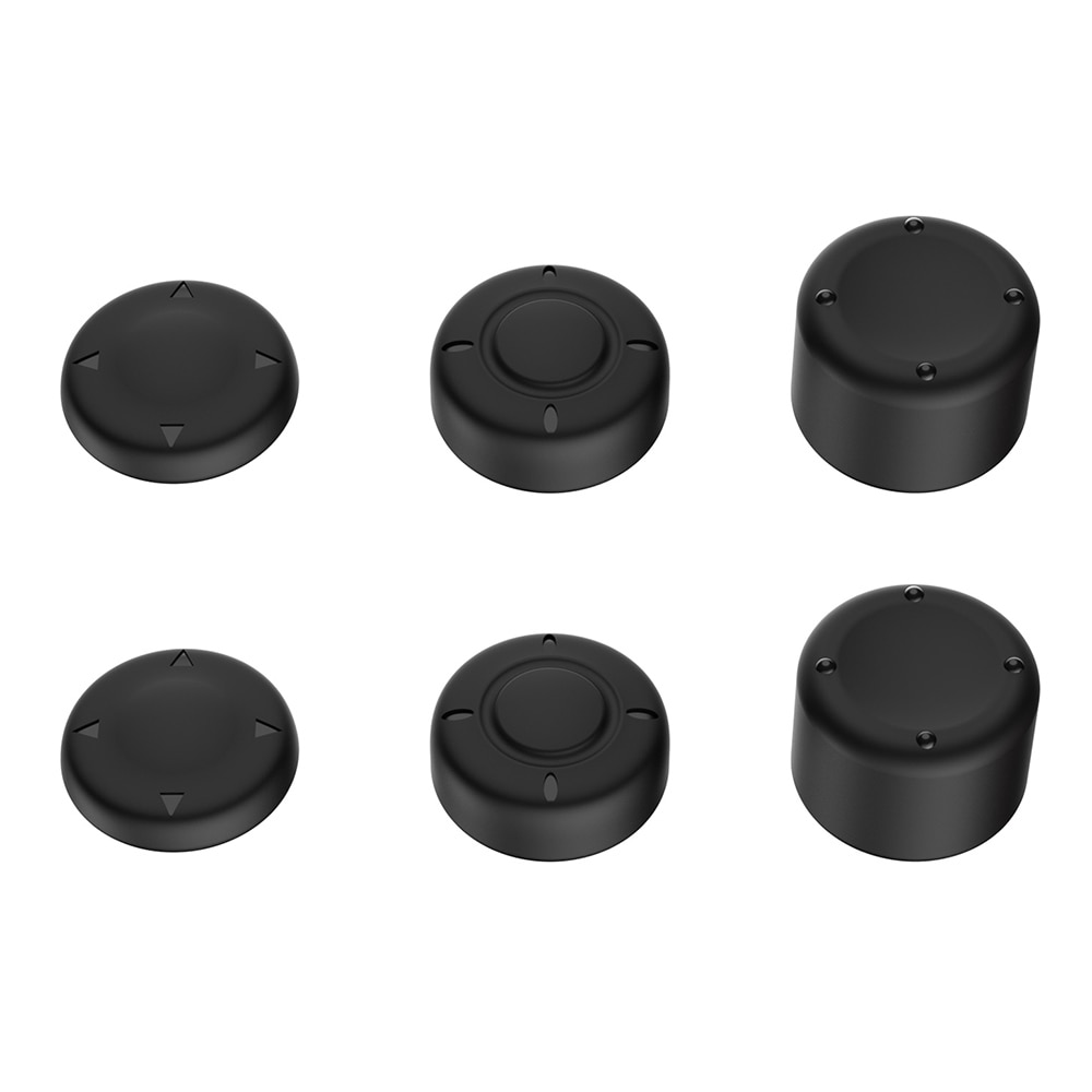 Joystick Knappskydd Silikon Nintendo Switch 2 (6-pack) svart