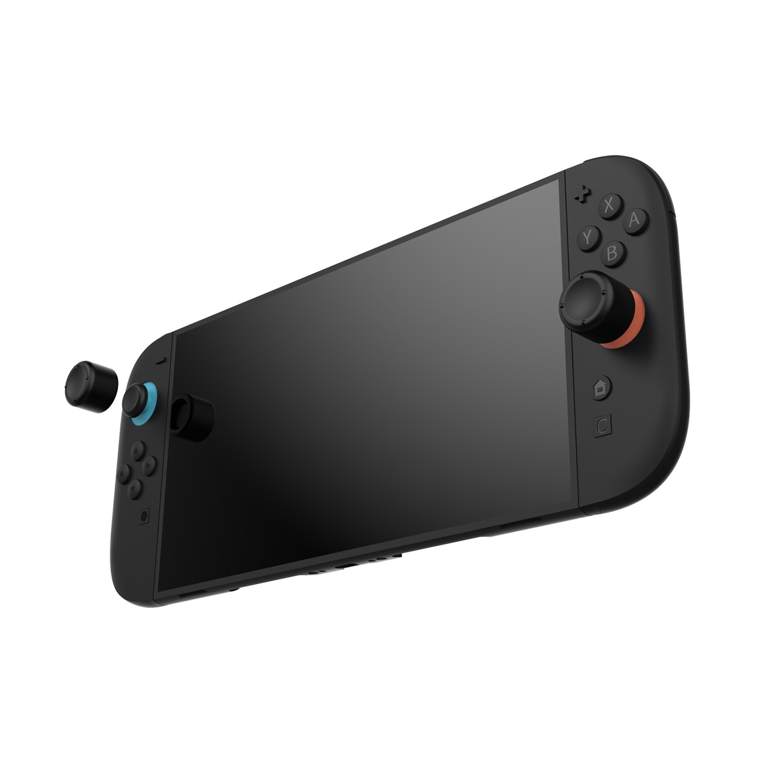 Joystick Knappskydd Silikon Nintendo Switch 2 (6-pack) svart
