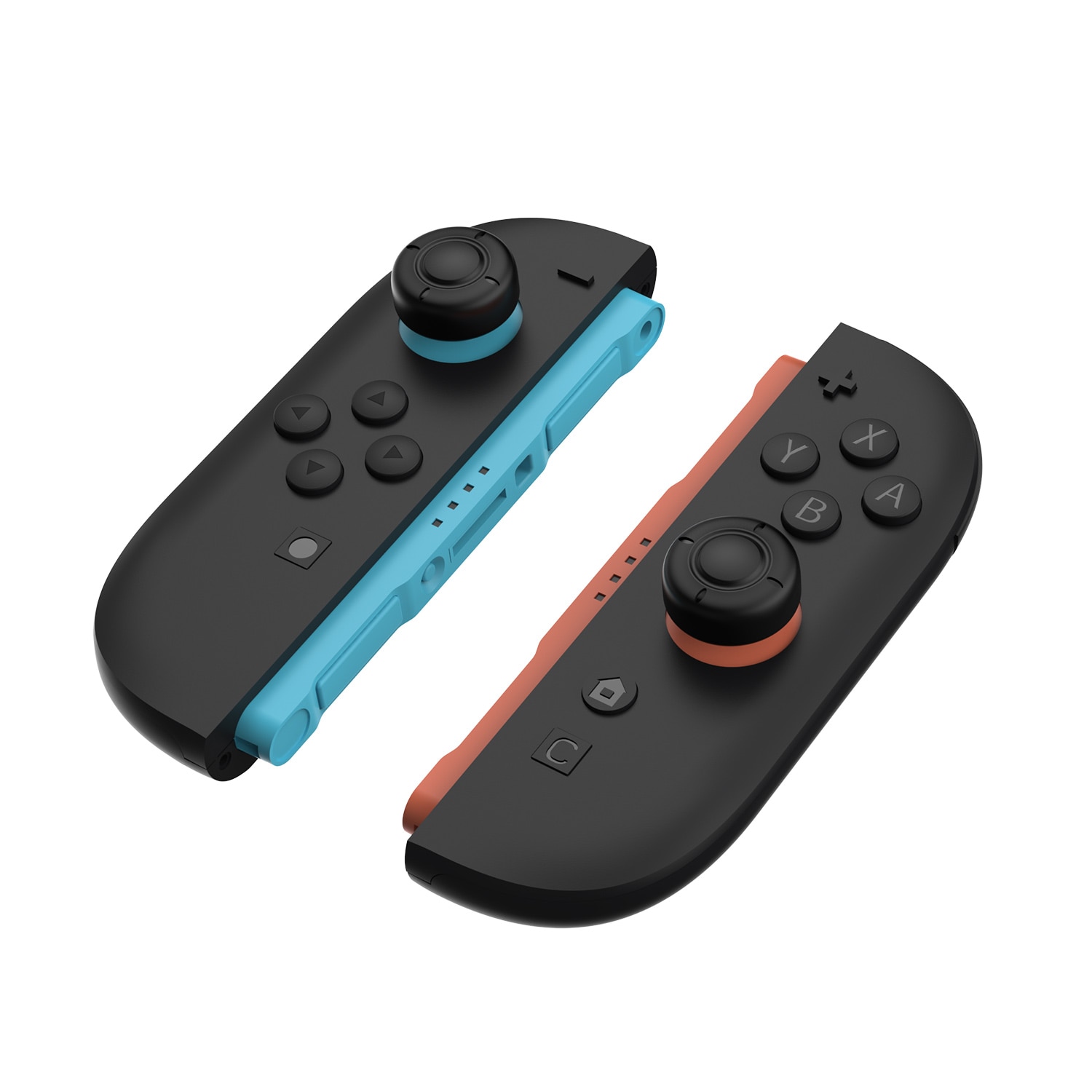 Joystick Knappskydd Silikon Nintendo Switch 2 (6-pack) svart