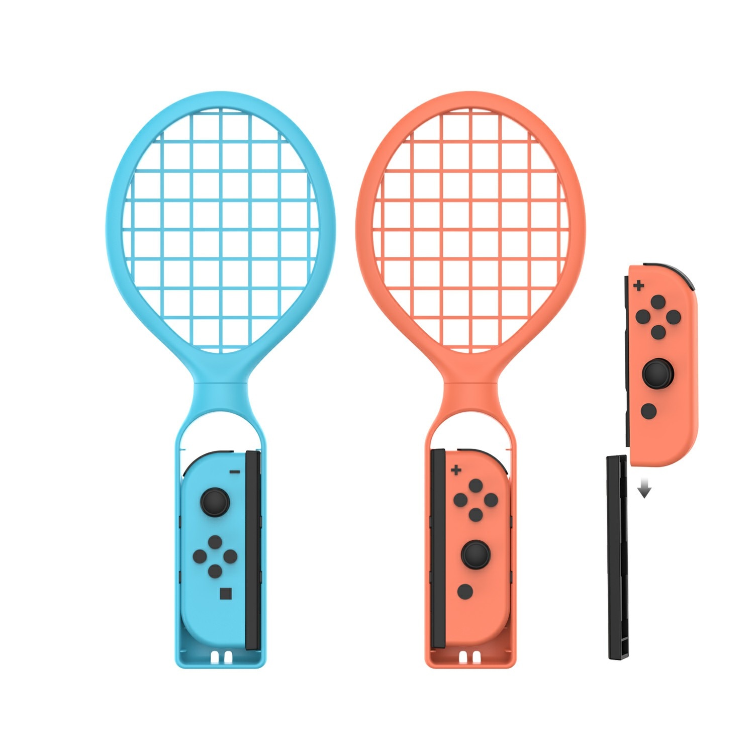 Rackets till Joy-Con Nintendo Switch 2 Blå/Röd