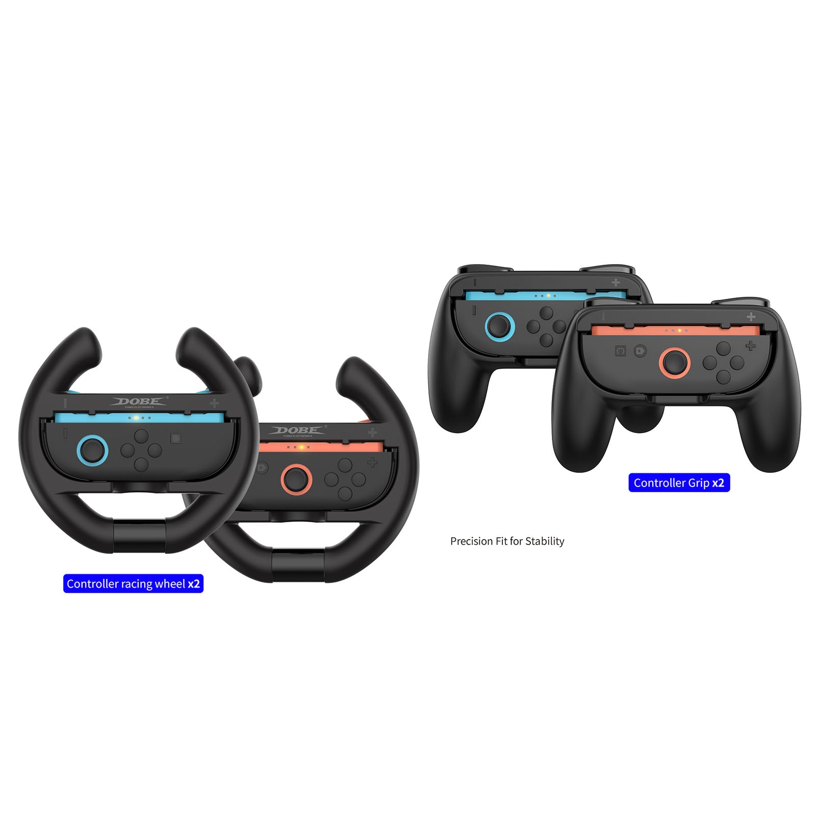 Rattar och Handkontroller till Joy-Con Nintendo Switch 2 Svart