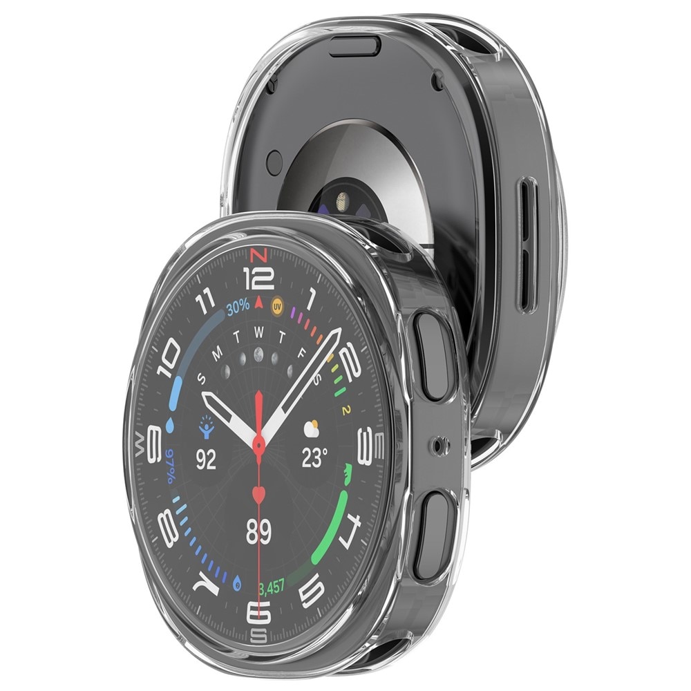 Full Protection Case Samsung Galaxy Watch 8 44mm Genomskinlig