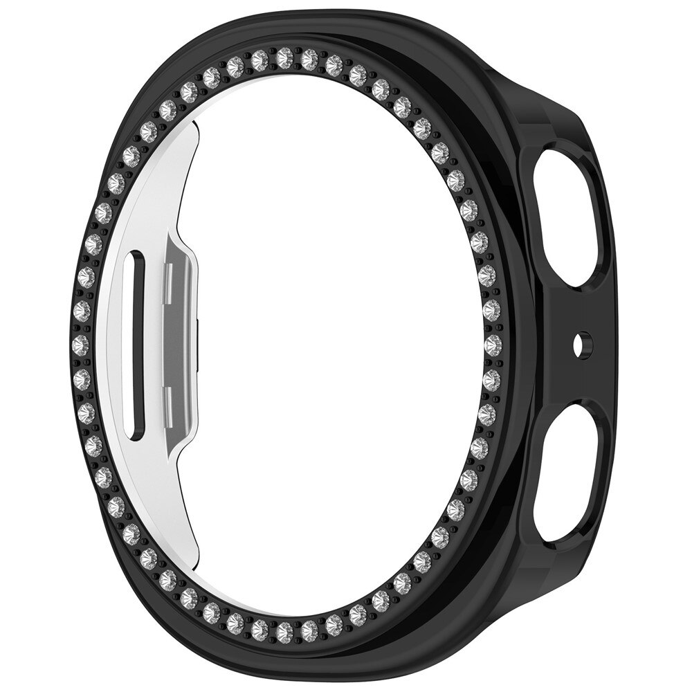 Rhinestone Skal Samsung Galaxy Watch 8 44mm Svart