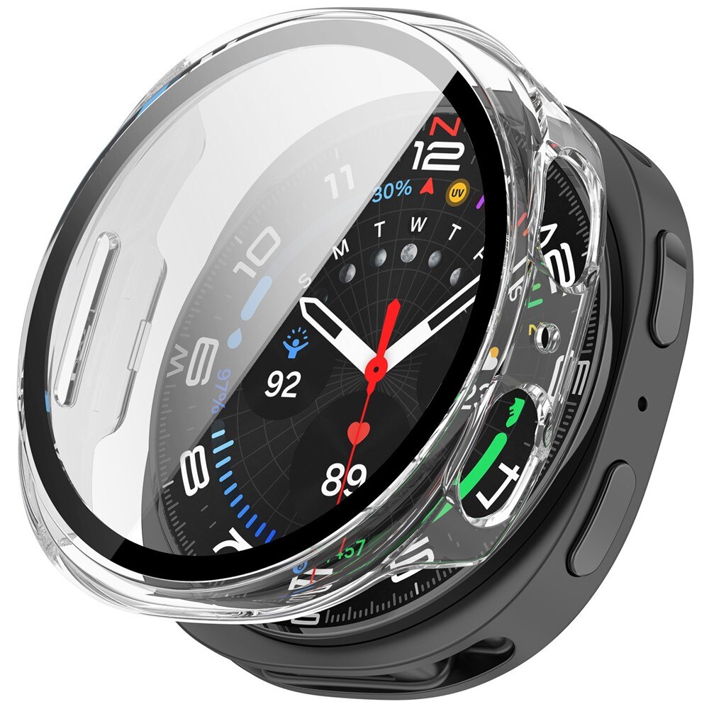 Full Cover Case Samsung Galaxy Watch 8 44mm Genomskinlig