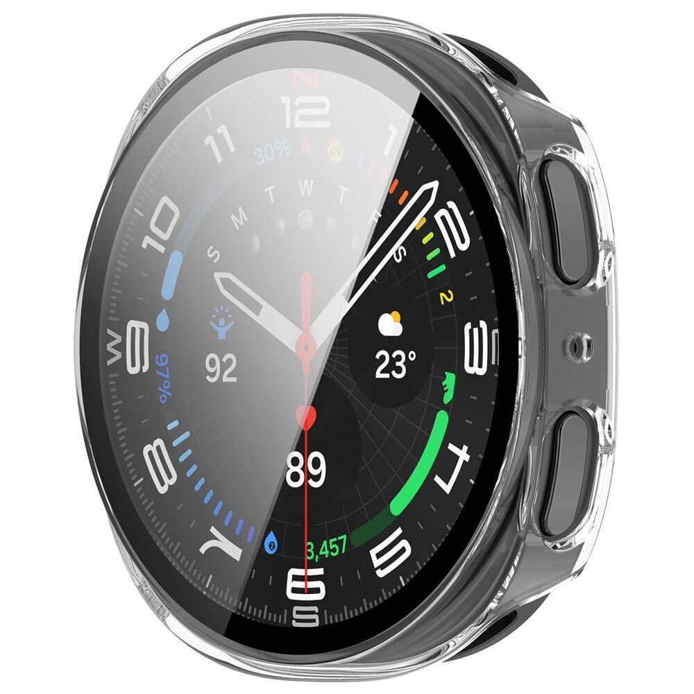 Full Cover Case Samsung Galaxy Watch 8 44mm Genomskinlig
