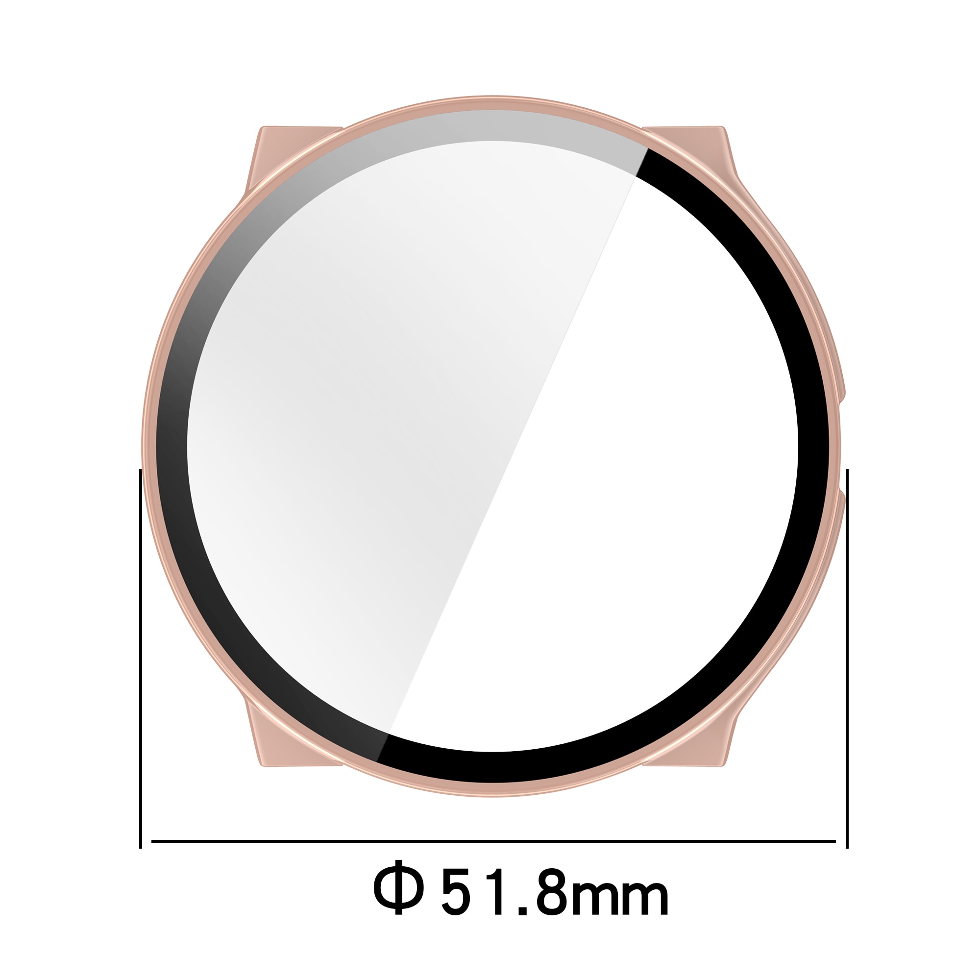 Full Cover Case Suunto Race 2 Genomskinlig