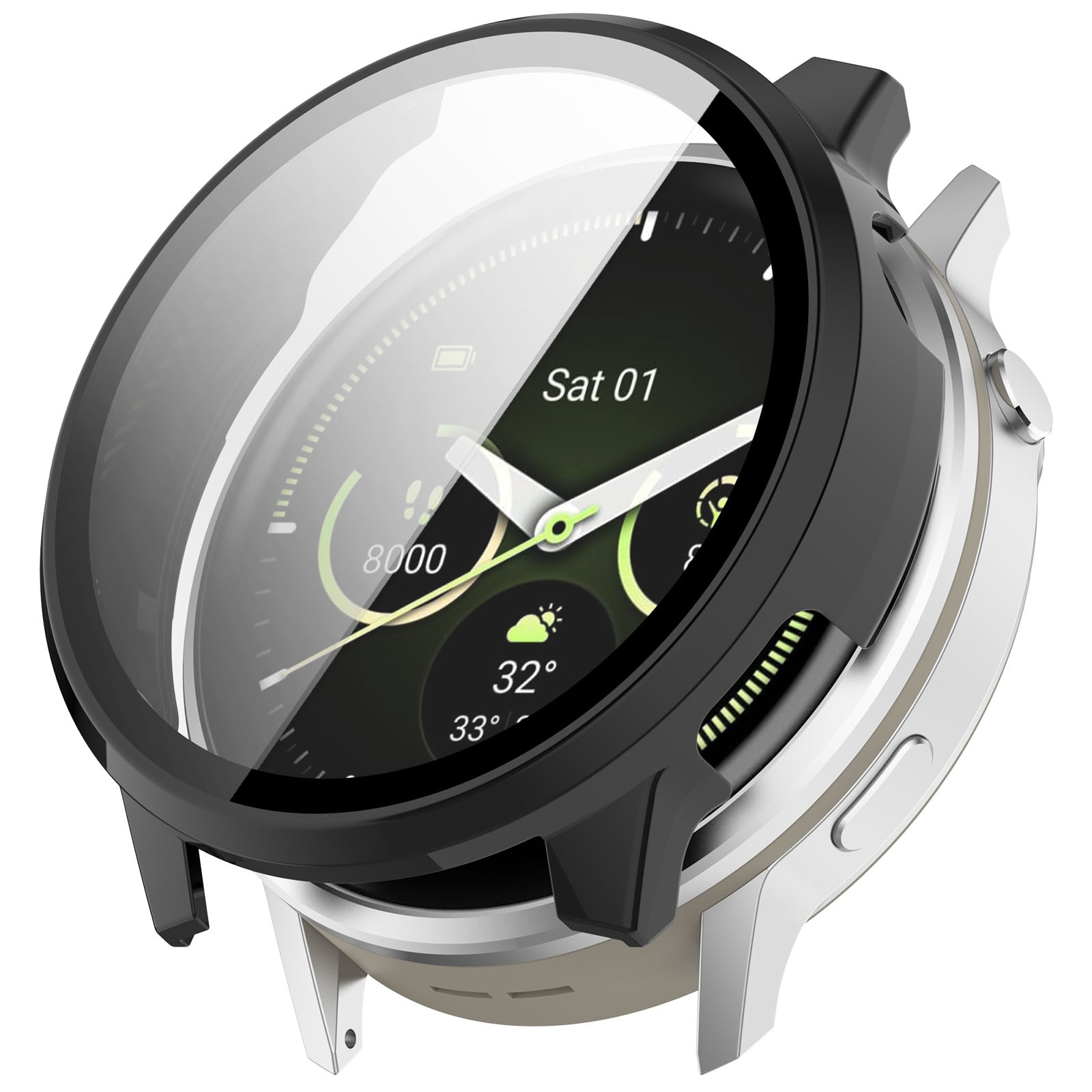 Full Cover Case Garmin Venu 4 45mm Svart