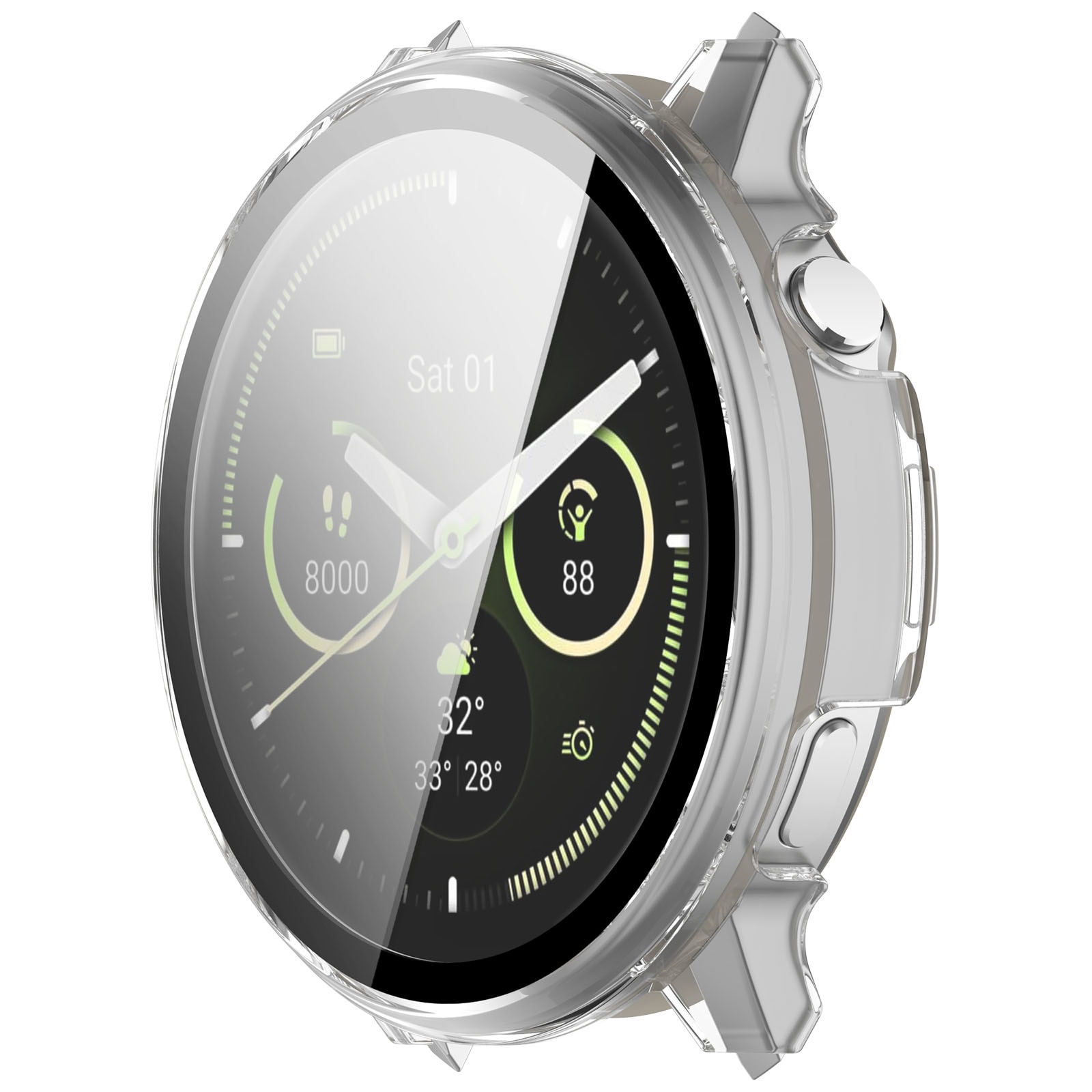 Full Cover Case Garmin Venu 4 41mm Genomskinlig