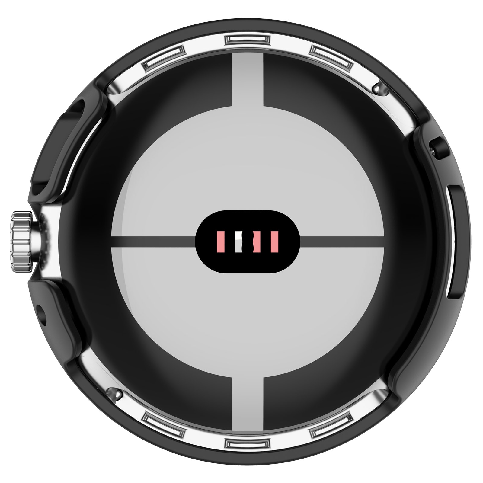 Full Cover Case Google Pixel Watch 4 45mm Svart