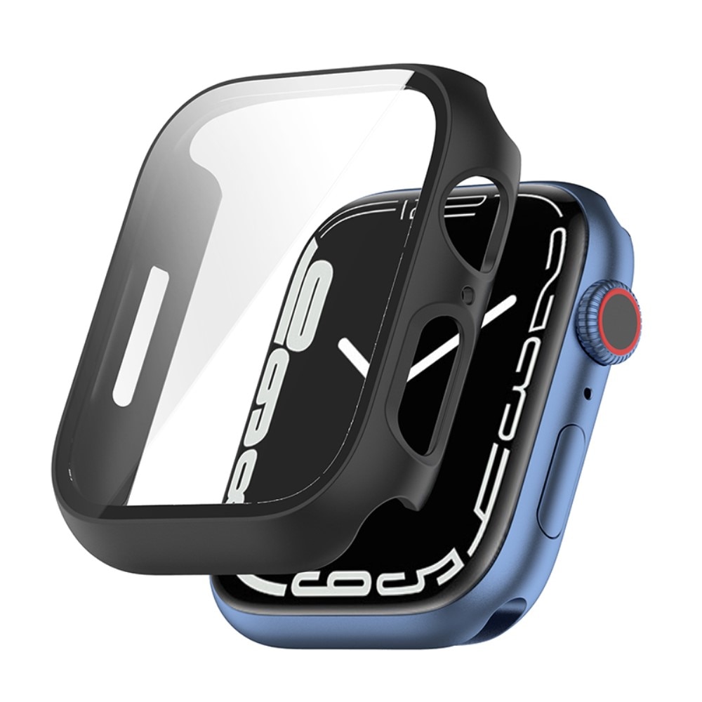 Full Cover Case Apple Watch Series 8 45mm Svart