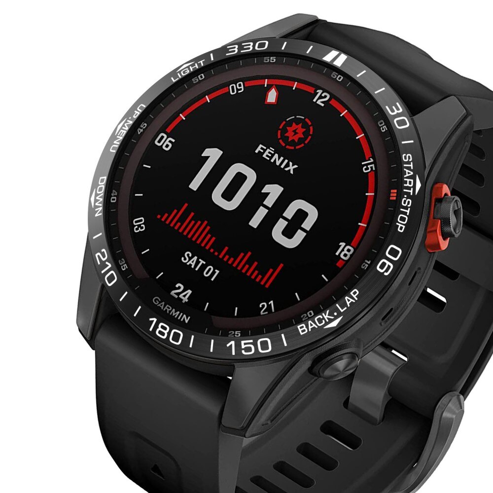 Infattning Garmin Fenix 7S Pro svart