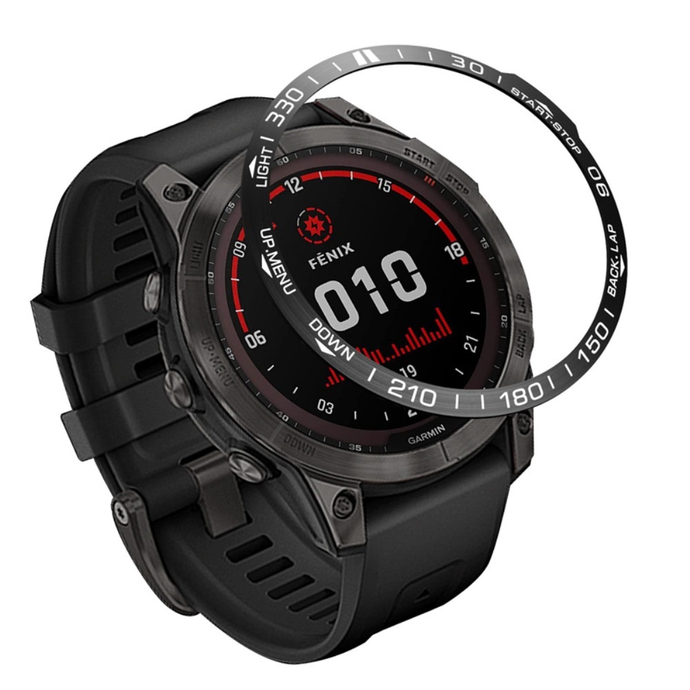 Infattning Garmin Fenix 7X svart