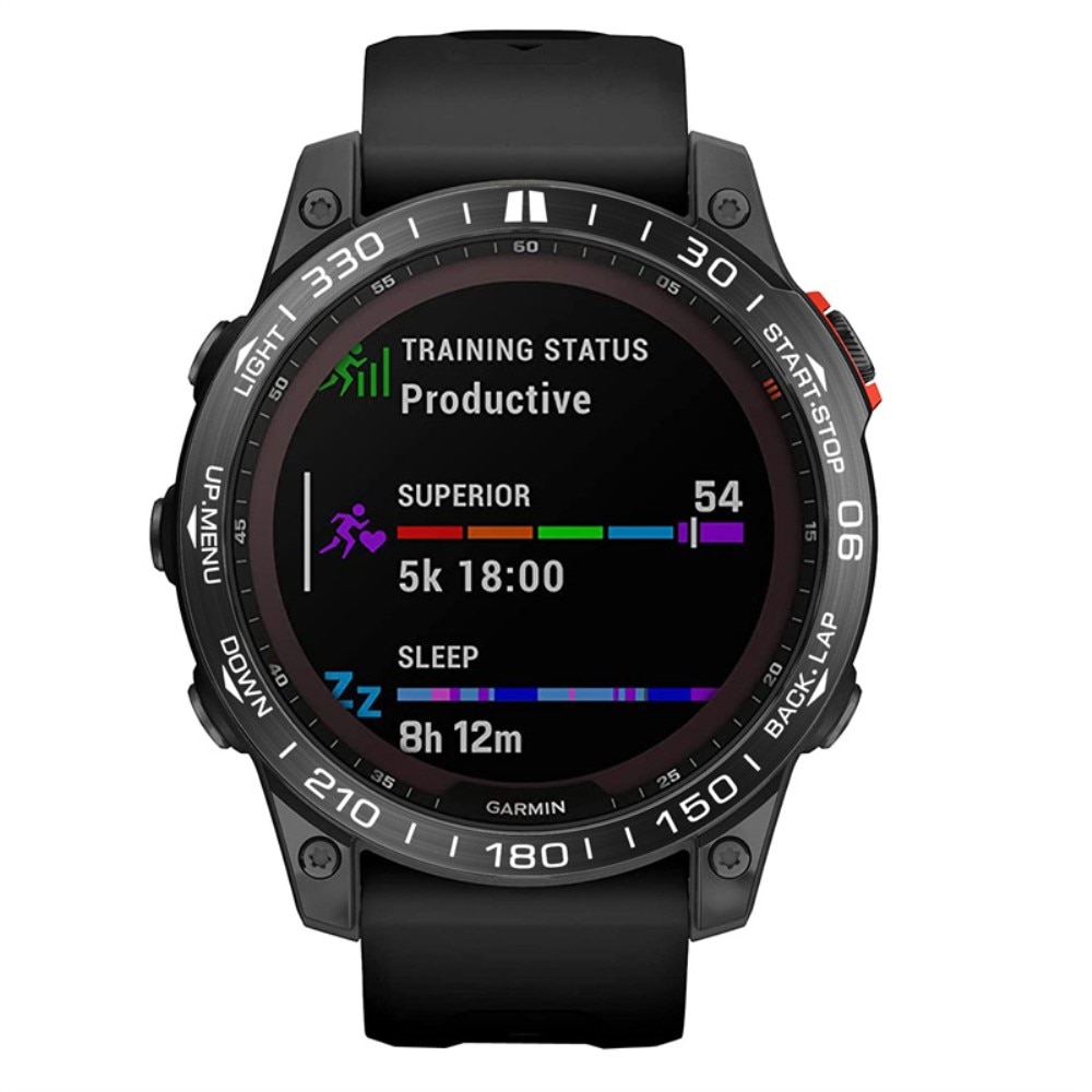 Infattning Garmin Fenix 7X svart