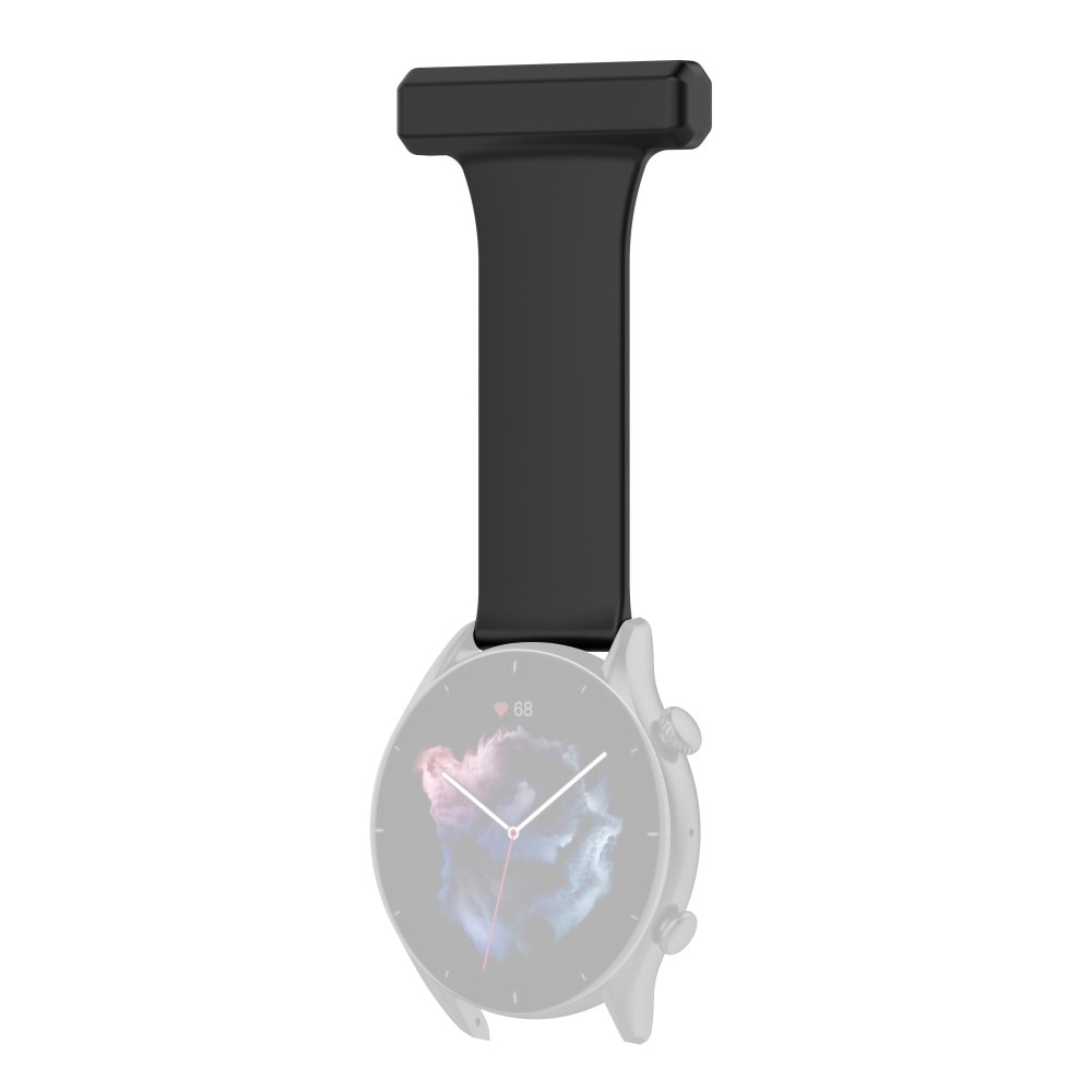 Samsung Galaxy Watch 46mm/45 mm sjuksköterskeklocka rem svart