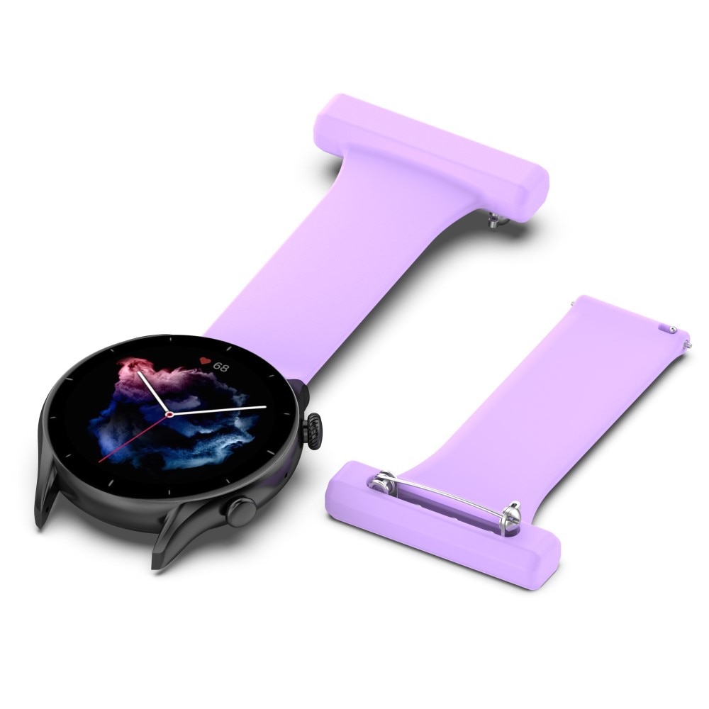 Samsung Galaxy Watch 46mm/45 mm sjuksköterskeklocka rem lila