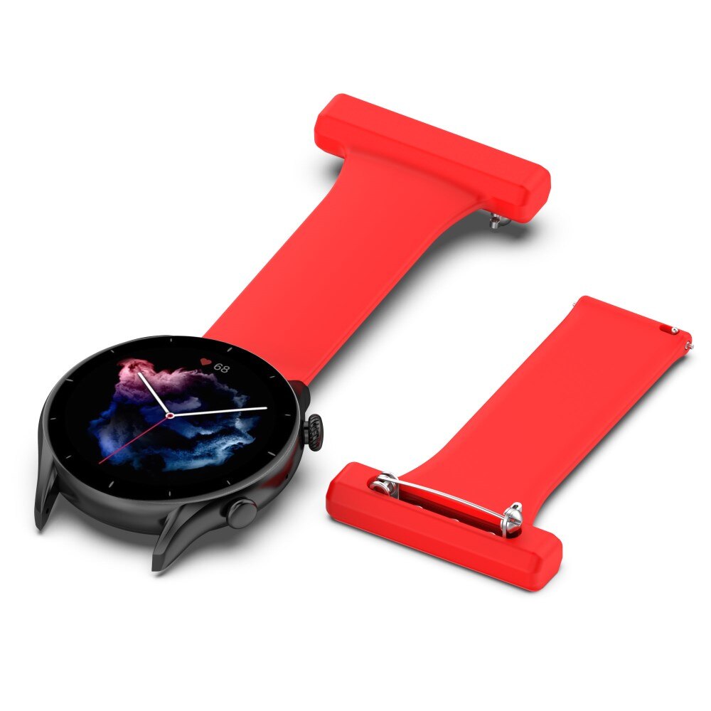 Samsung Galaxy Watch 46mm/45 mm sjuksköterskeklocka rem röd