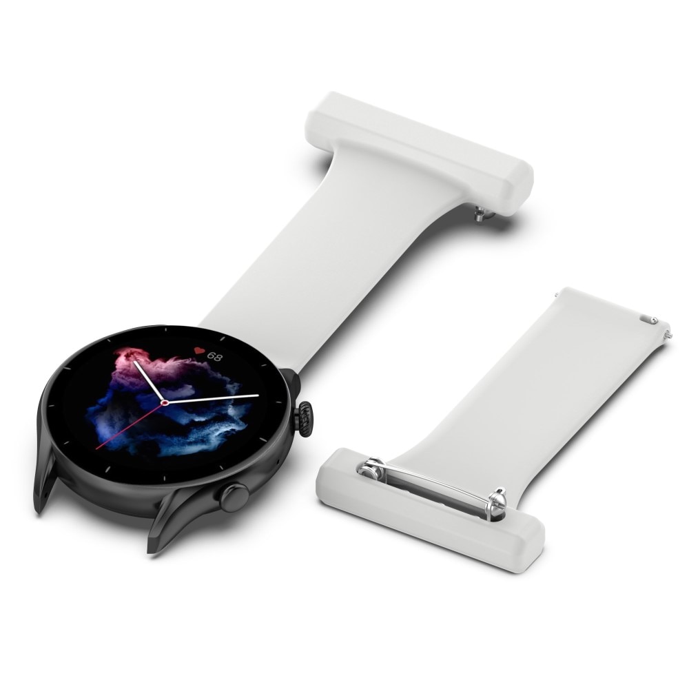 Samsung Galaxy Watch 46mm/45 mm sjuksköterskeklocka rem grå