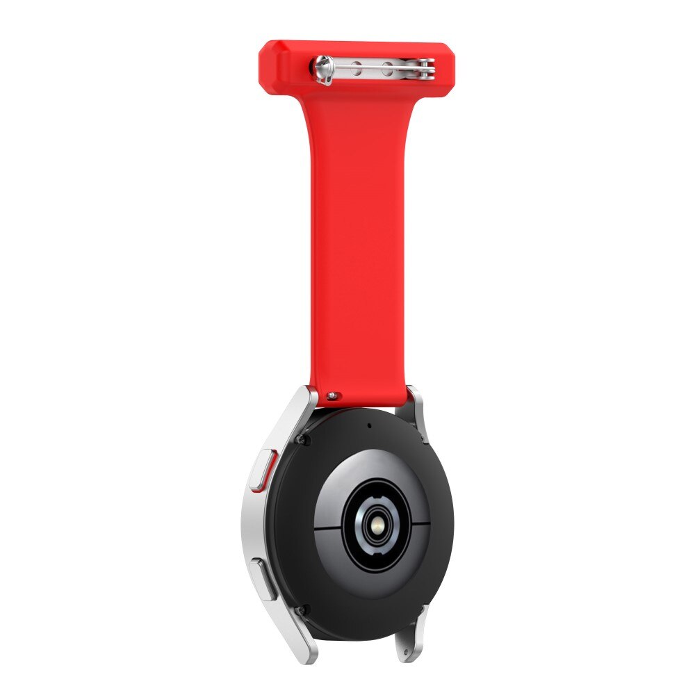 Samsung Galaxy Watch 4 40mm sjuksköterskeklocka rem röd