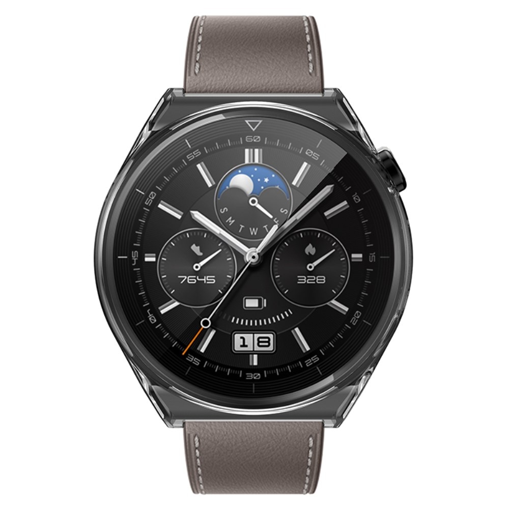 Heltäckande Skal Huawei Watch GT 3 Pro 46mm transparent