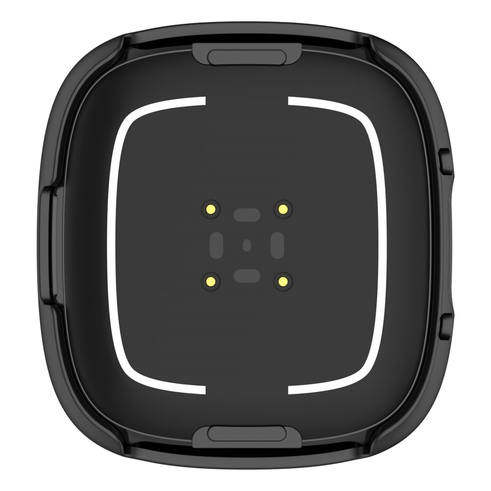 Full Cover Case Fitbit Versa 4 svart