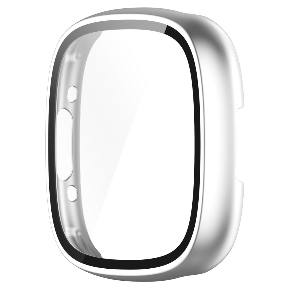 Full Cover Case Fitbit Versa 4 silver